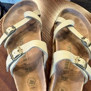 Birkenstock Mayari vegan size 38 in taupe